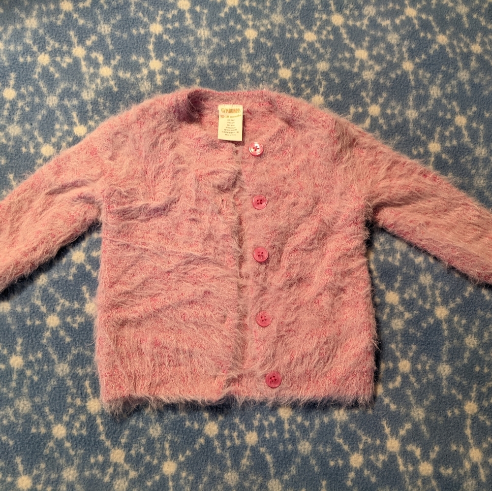 Pink Gymboree Button Down Sweater Size 12-18 Months